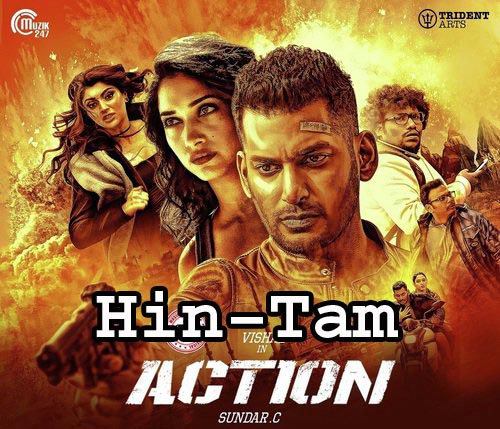 Action (2019) UNCUT HDRip [Hindi + 	Tamil]